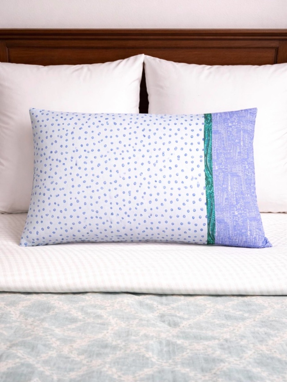 New Design your own custom Mismatched pillowcase Choose colors fabrics theme